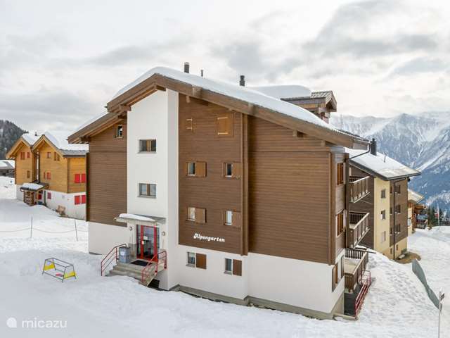 Wintersport, Zwitserland, Wallis, Bettmeralp, appartement Alpengarten 7