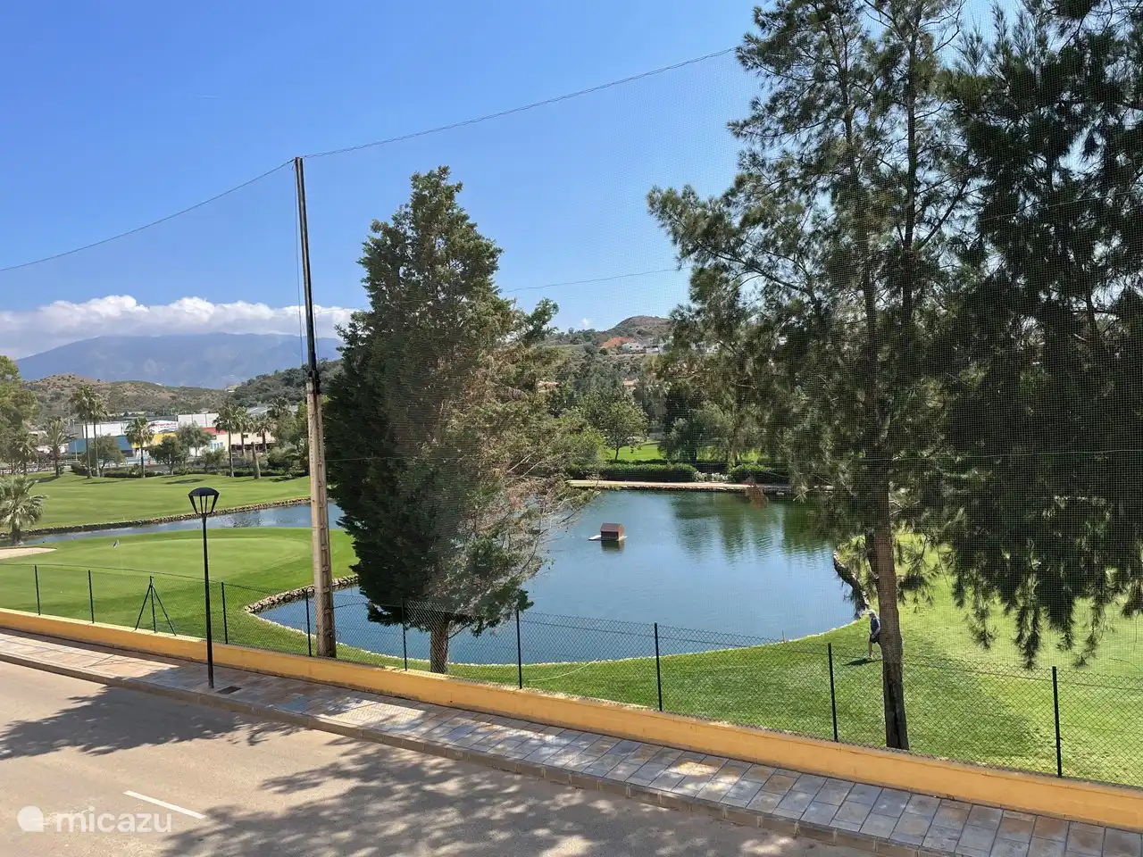 The view from the front of the apartment