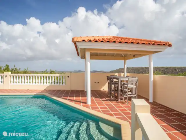 Villa de luxe II avec piscine à Curaçao | Curaçao, Banda Abou (ouest), Big Mountain - villa Coin salon
Piscine
Vue