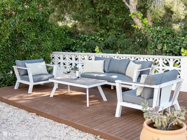 Casa Molar huren in Spanje, Costa Blanca, Altea - villa Lounge set in de schaduw