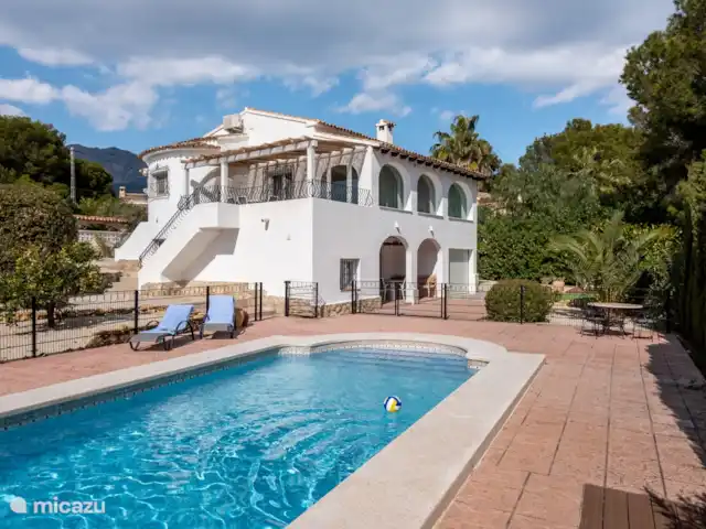 Casa Molar huren in Spanje, Costa Blanca, Altea - villa Onze mooie casa buiten aanzicht