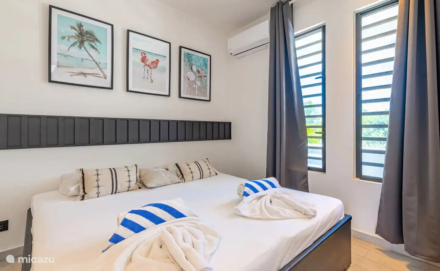 Aires acondicionados súper económicos en todas las habitaciones.