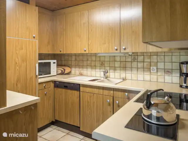 Eilander Sunshine en Suiza, Valais, Fiesch - apartamento 1 amplio salón-comedor con cocina abierta