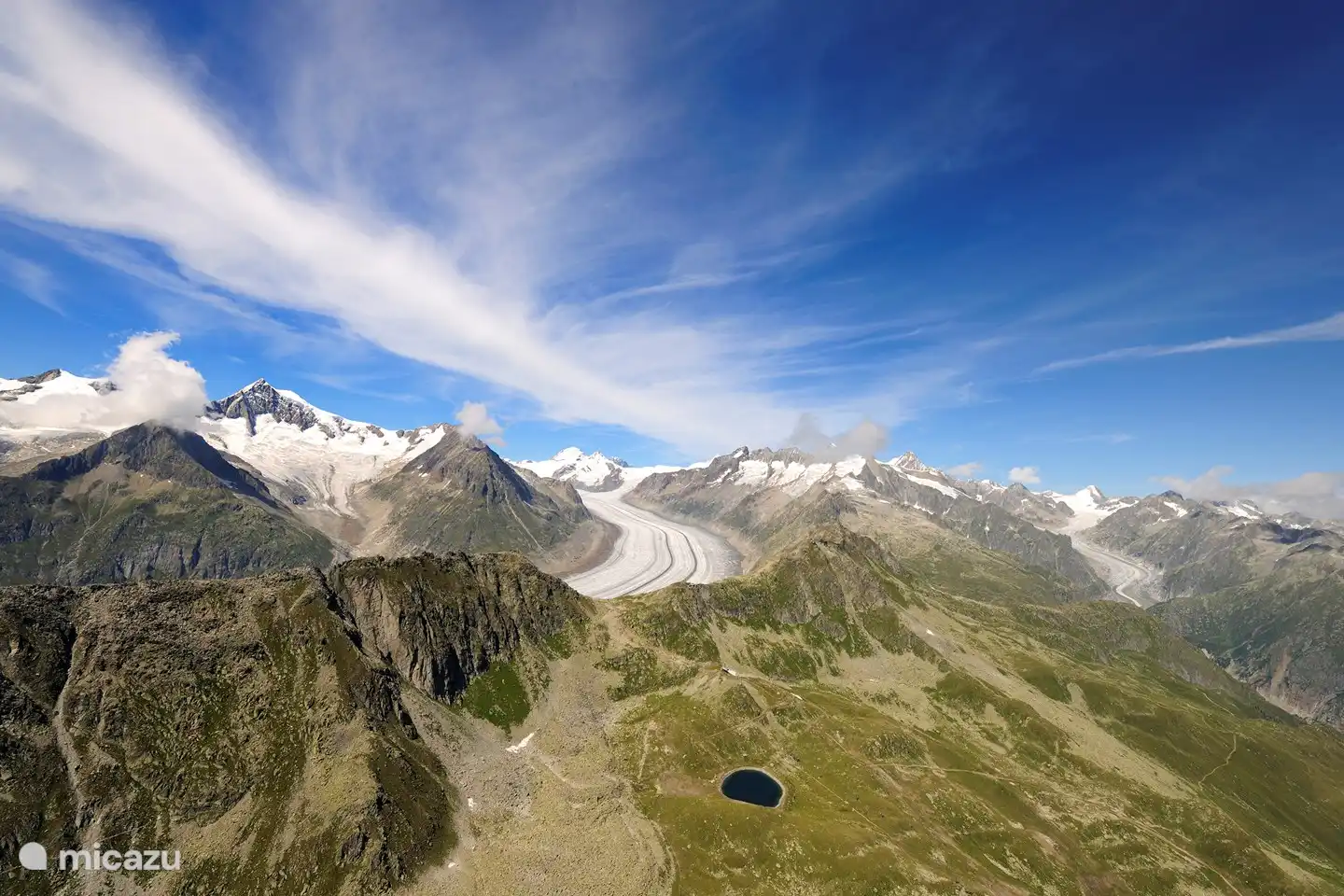 Den Winterurlaub in Fiesch genießt man in der Aletsch Arena