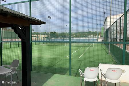 Padel and tennis courts