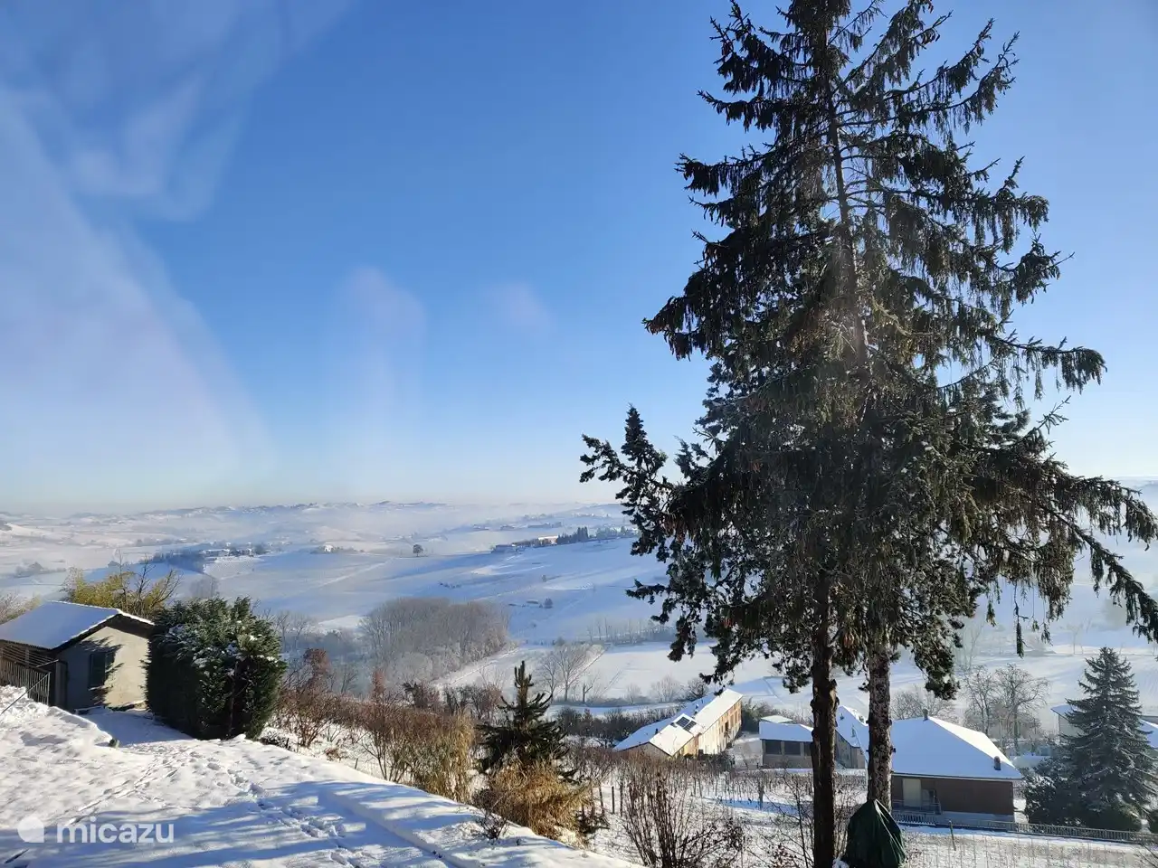 L’hiver à Cascina Luisa. 
