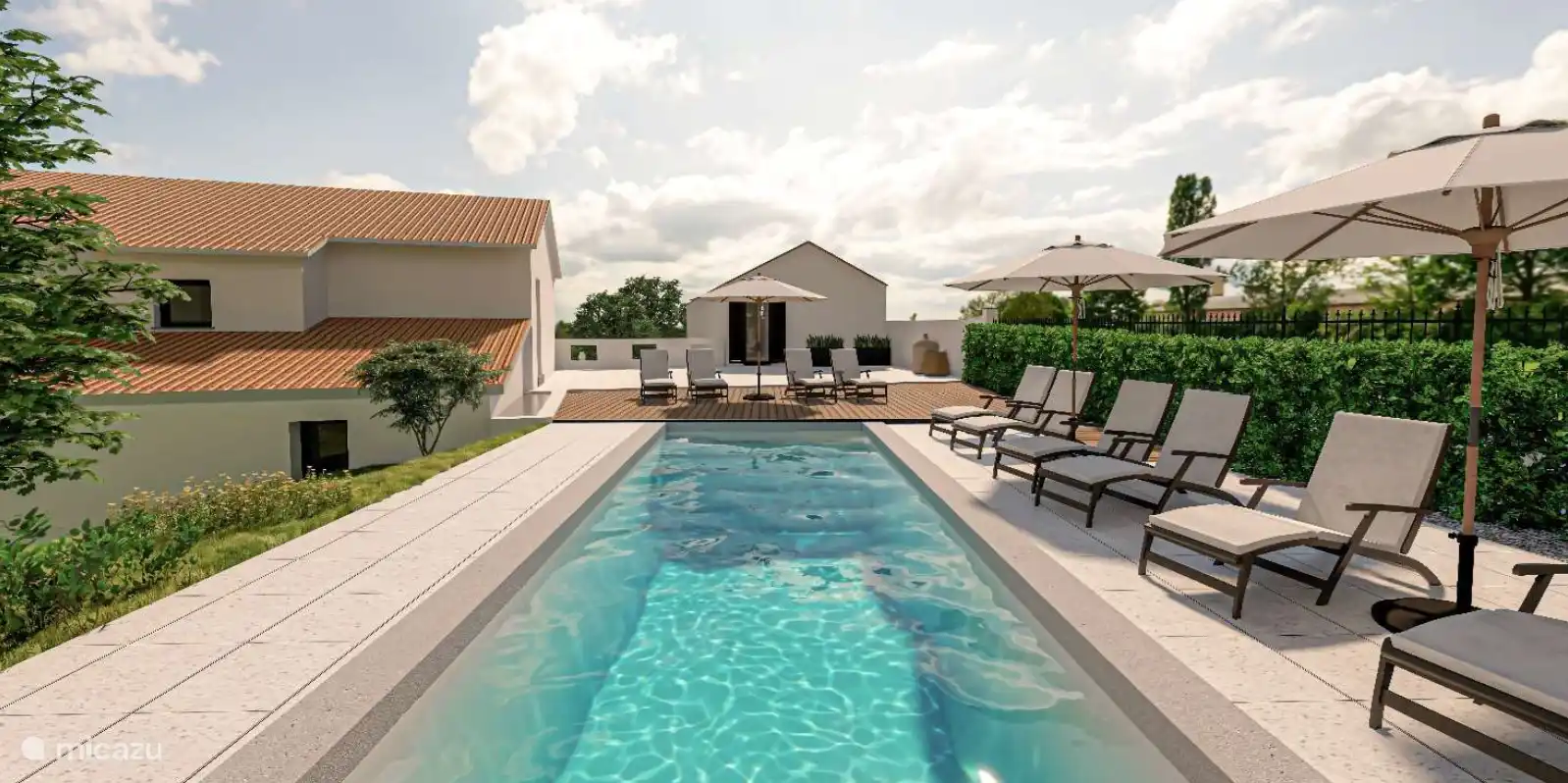 À l’été 2025, notre toute nouvelle piscine sera ouverte à nos clients. 