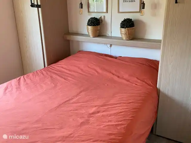 Mobil-home à De Leughte Renswoude | Pays-Bas, Utrecht, Renswoude - mobil-home Chambre 1 avec lit double