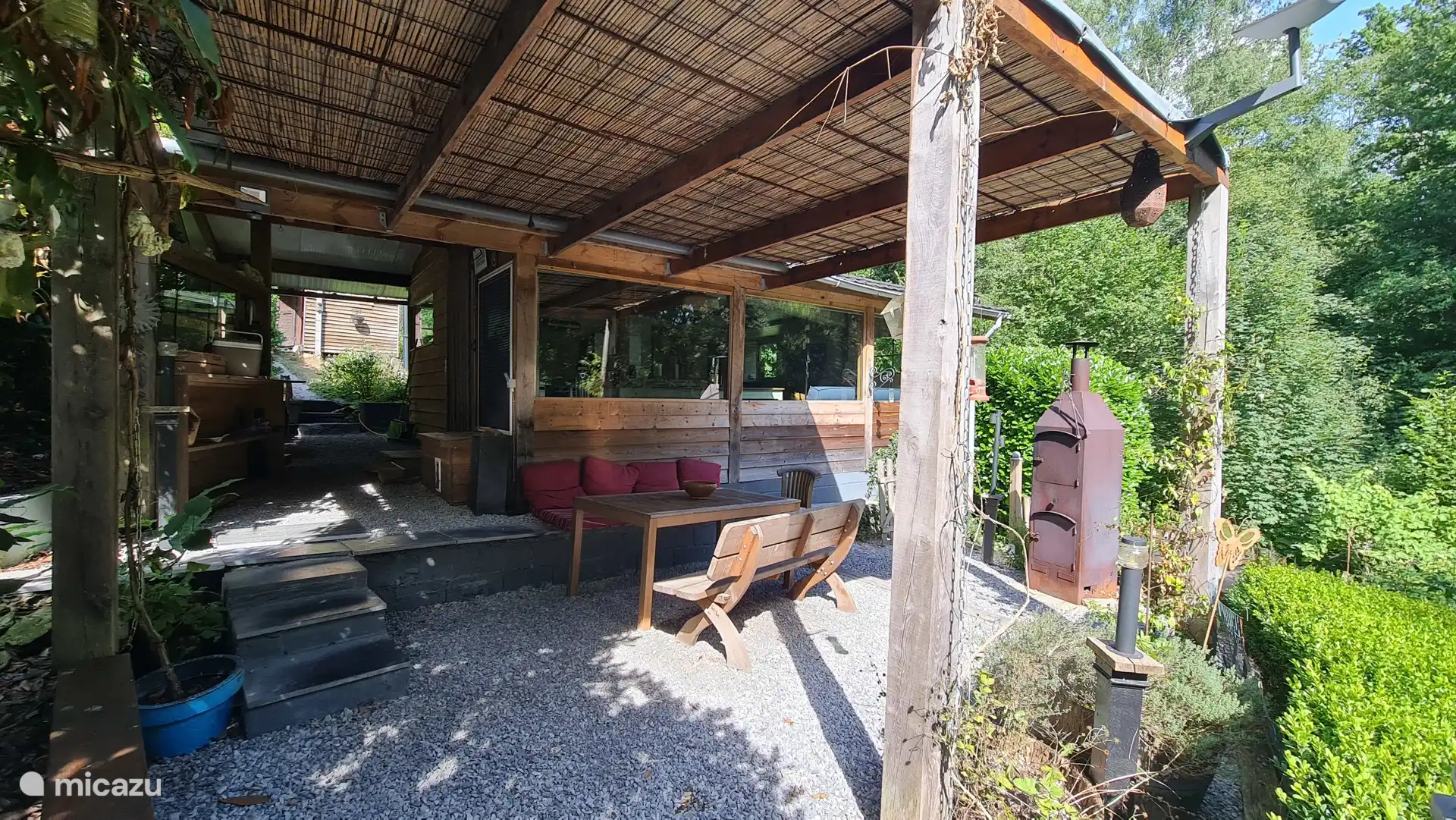 chalet, Oignies-en-Thierache, Ardennen, Belgien - Unser Boshuysje