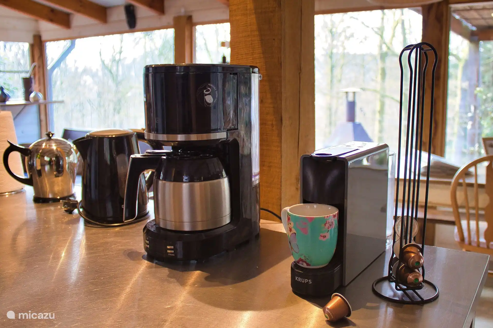 Nespresso-Kaffee, normaler Kaffee oder selbst Tee machen – alles ist möglich
