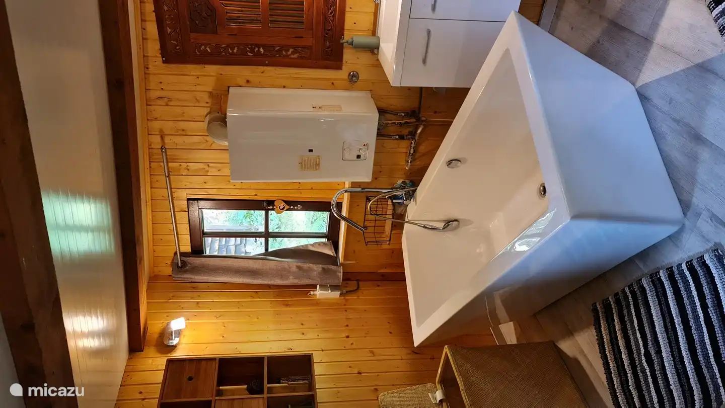 Lass das Bad voll werden!