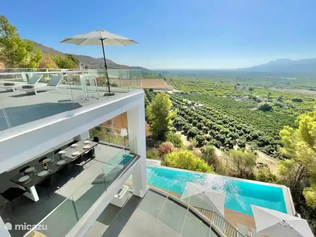 Villa Mostalla | Espagne, Costa Blanca, Pego - villa Vue imprenable sur la vallée avec la mer Méditerranée au loin