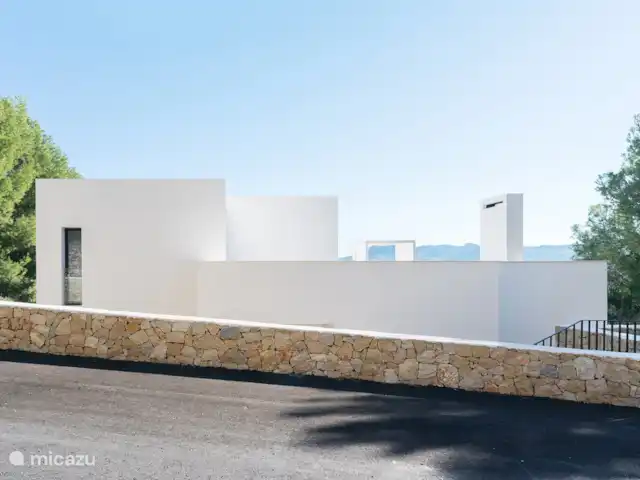 Villa Mostalla | Espagne, Costa Blanca, Pego - villa Façade avec entrée vue de la route