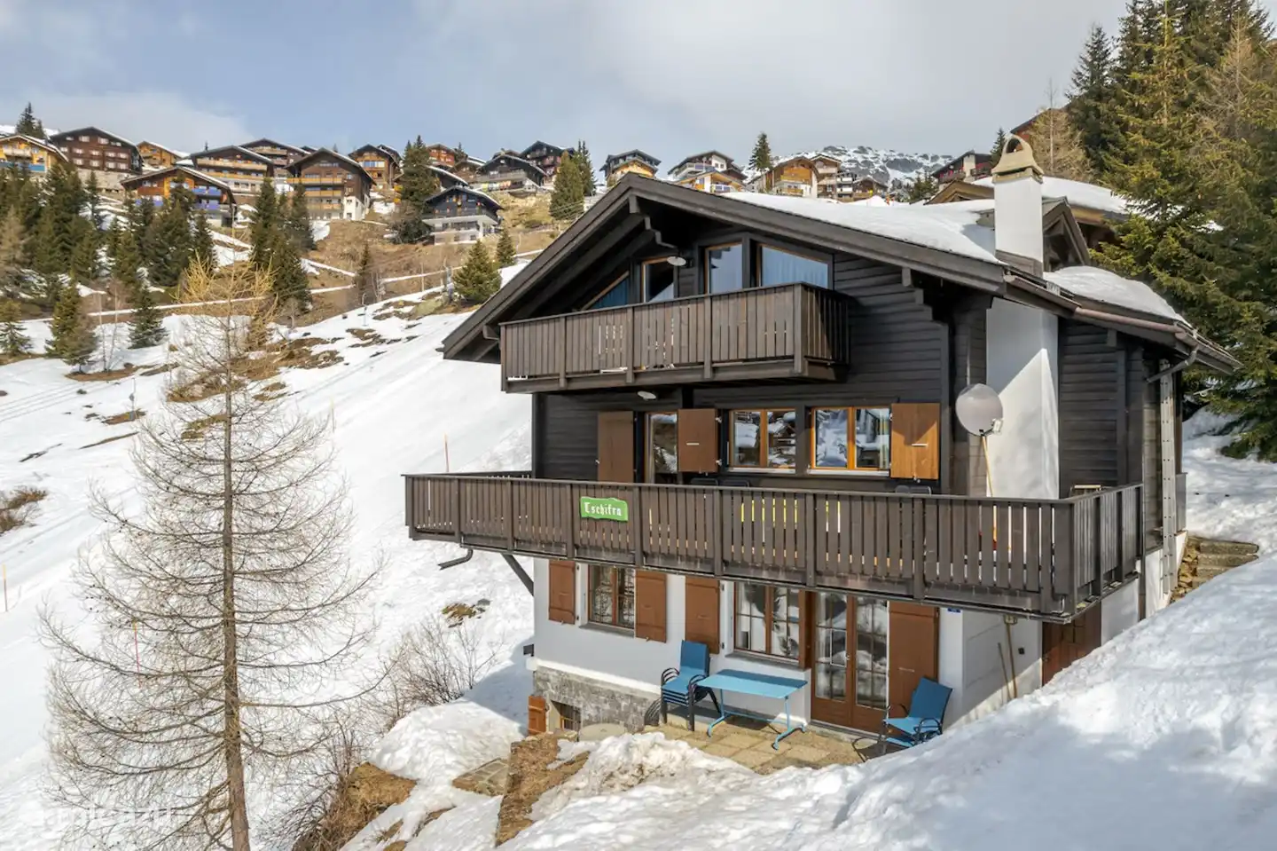 Tschiffra OG in Schweiz, Wallis, Bettmeralp - appartement