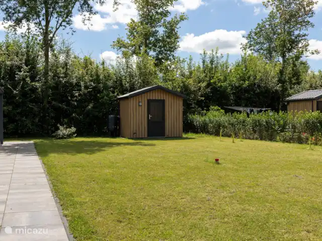 Location de Vacances Pays-Bas, Drenthe, Havelte, chalet - Chalet Mulligan Abri de jardin
