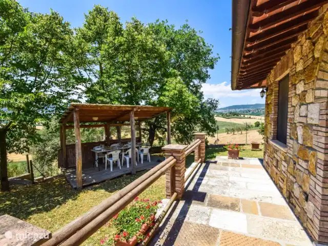 Apto para niños, Italia, Toscana, Chianciano Terme, villa Casa con piscina privada cerca de Siena