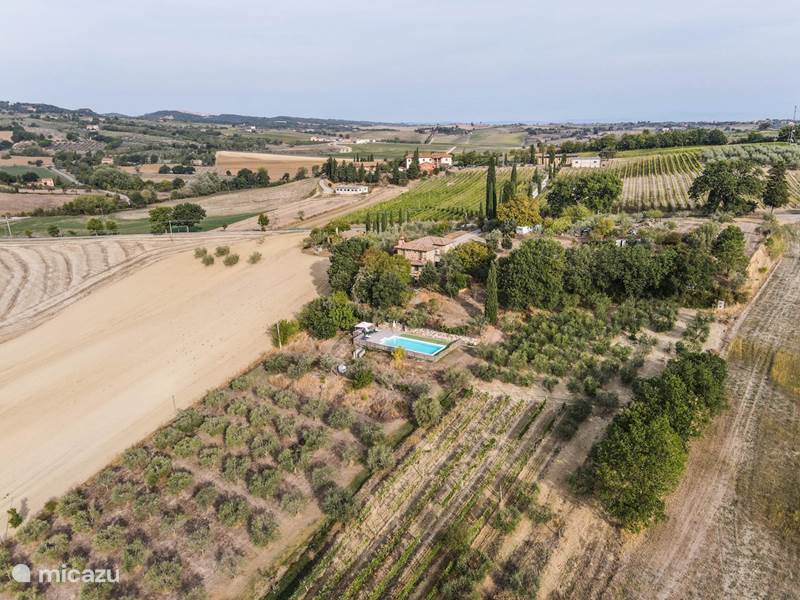 Holiday home in Italy, Tuscany, Chianciano Terme Villa House with private pool near Siena