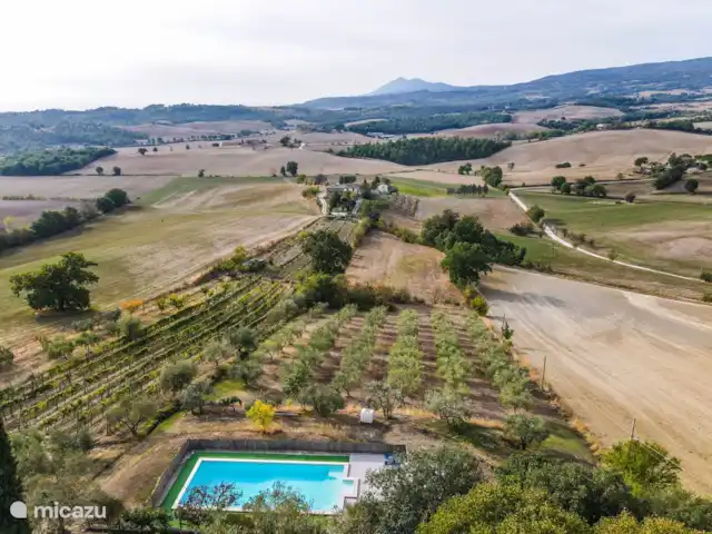 Apto para niños, Italia, Toscana, Chianciano Terme, villa Casa con piscina privada cerca de Siena