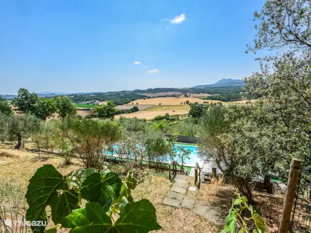 Apto para niños, Italia, Toscana, Chianciano Terme, villa Casa con piscina privada cerca de Siena