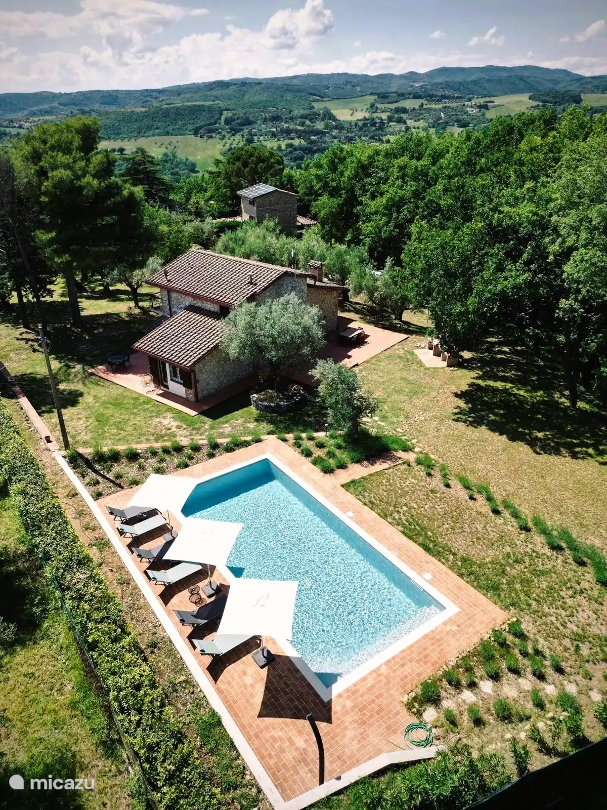 Vue drone du domaine