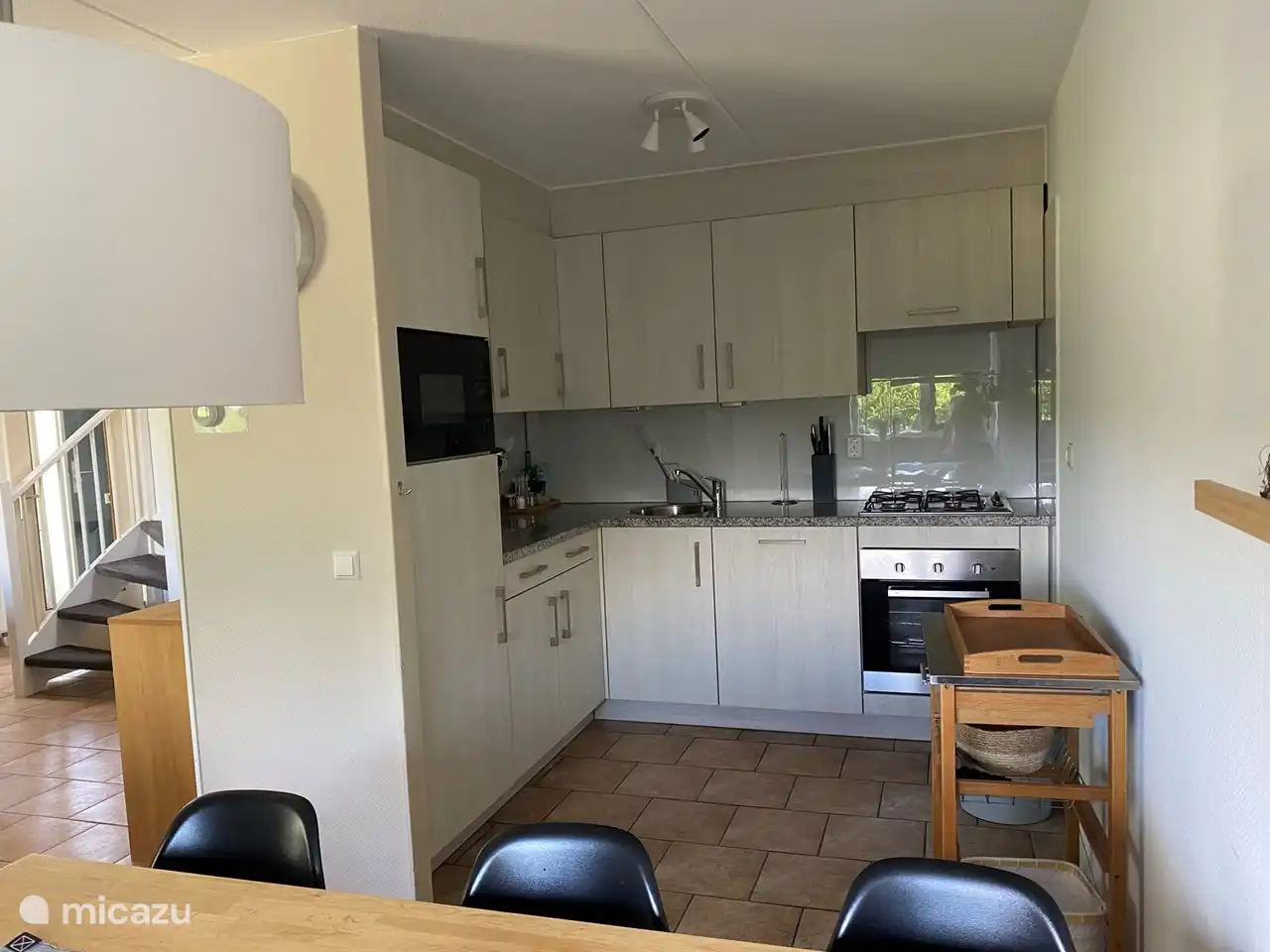 voll ausgestattete Küche