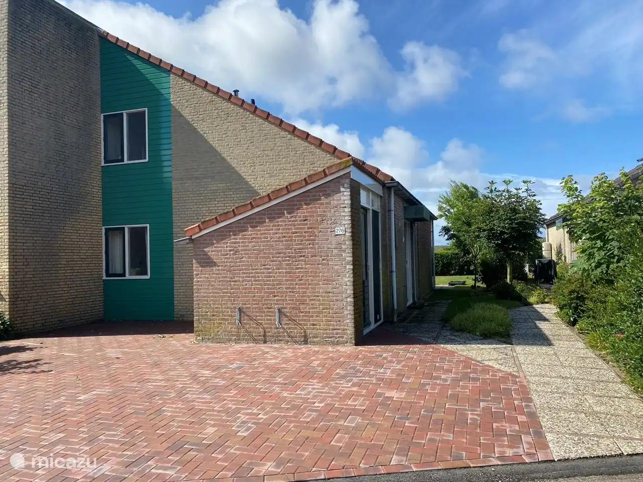 Vorderansicht salzige Küste