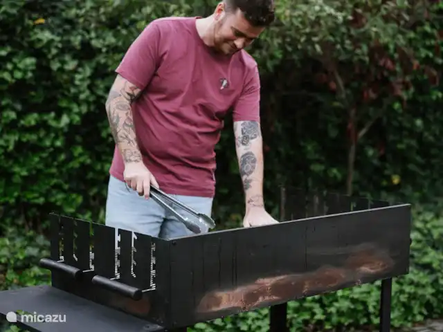 Authentique maison de vacances Parkhoeve | Belgique, Limbourg, Beringen - maison de vacances Barbecue