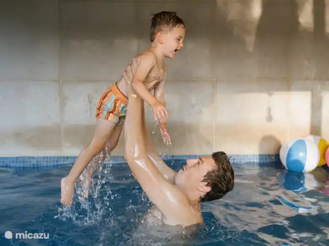 Authentique maison de vacances Parkhoeve | Belgique, Limbourg, Beringen - maison de vacances Jacuzzi