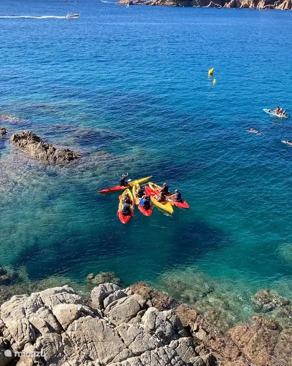 Rent a canoe and explore the bays.