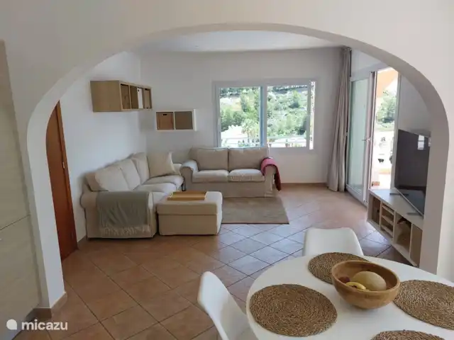 villa huren in Spanje, Costa Blanca, Moraira – Vall Paradijs Woonkamer