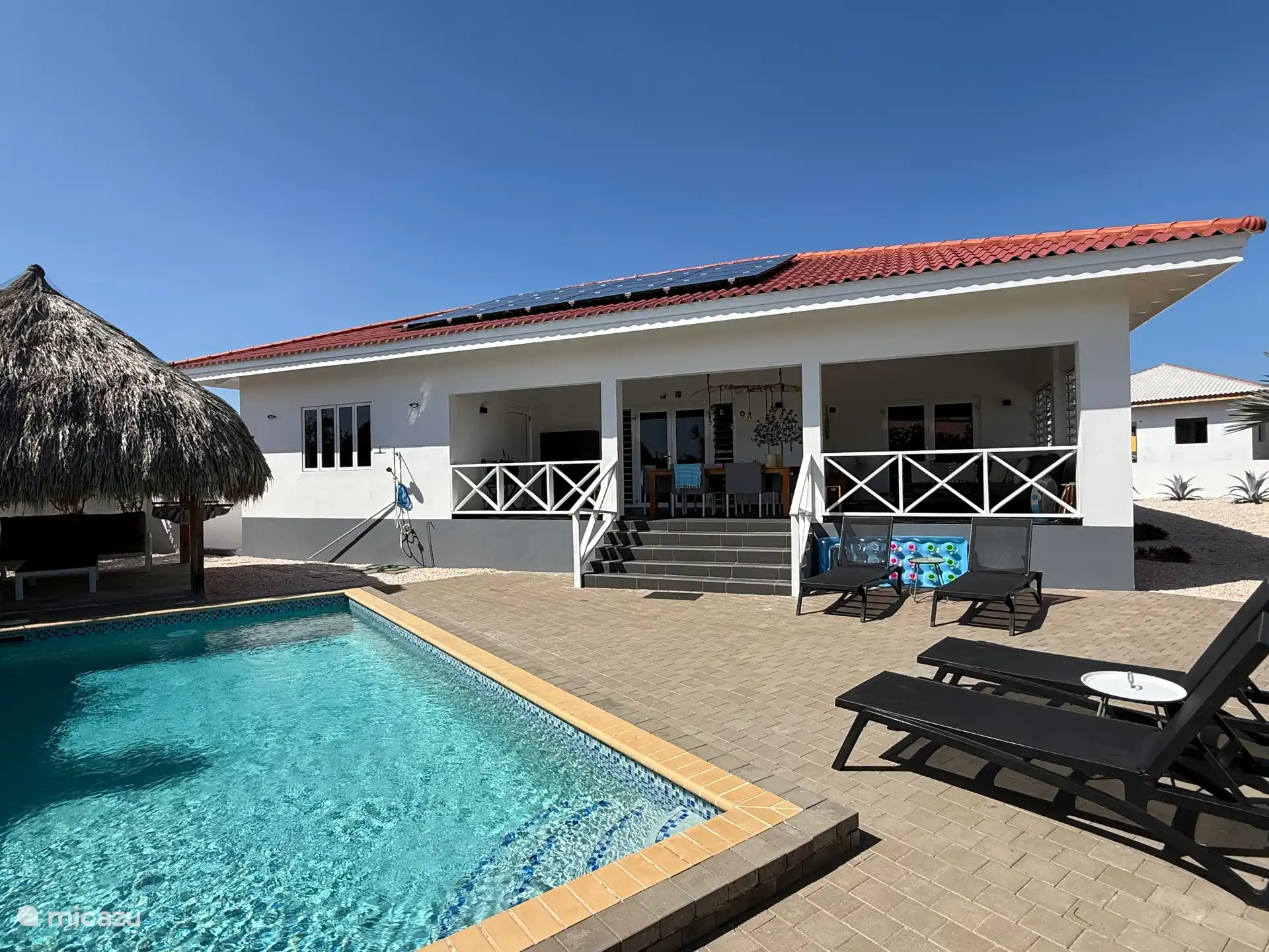 Villa Cas Curadise Rückseite