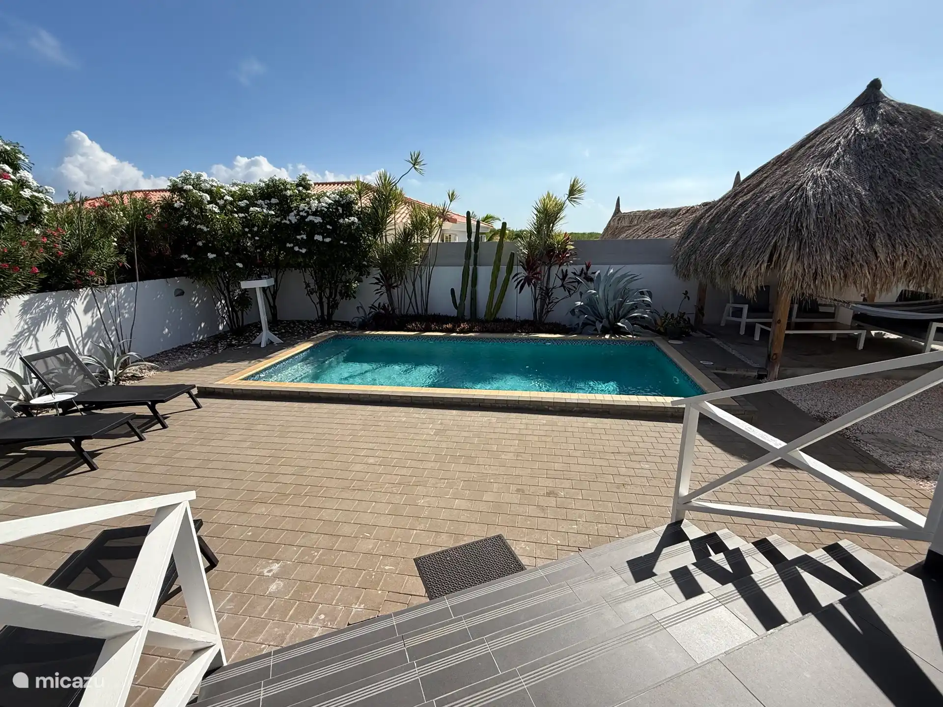 Villa Cas Curadise Poolback