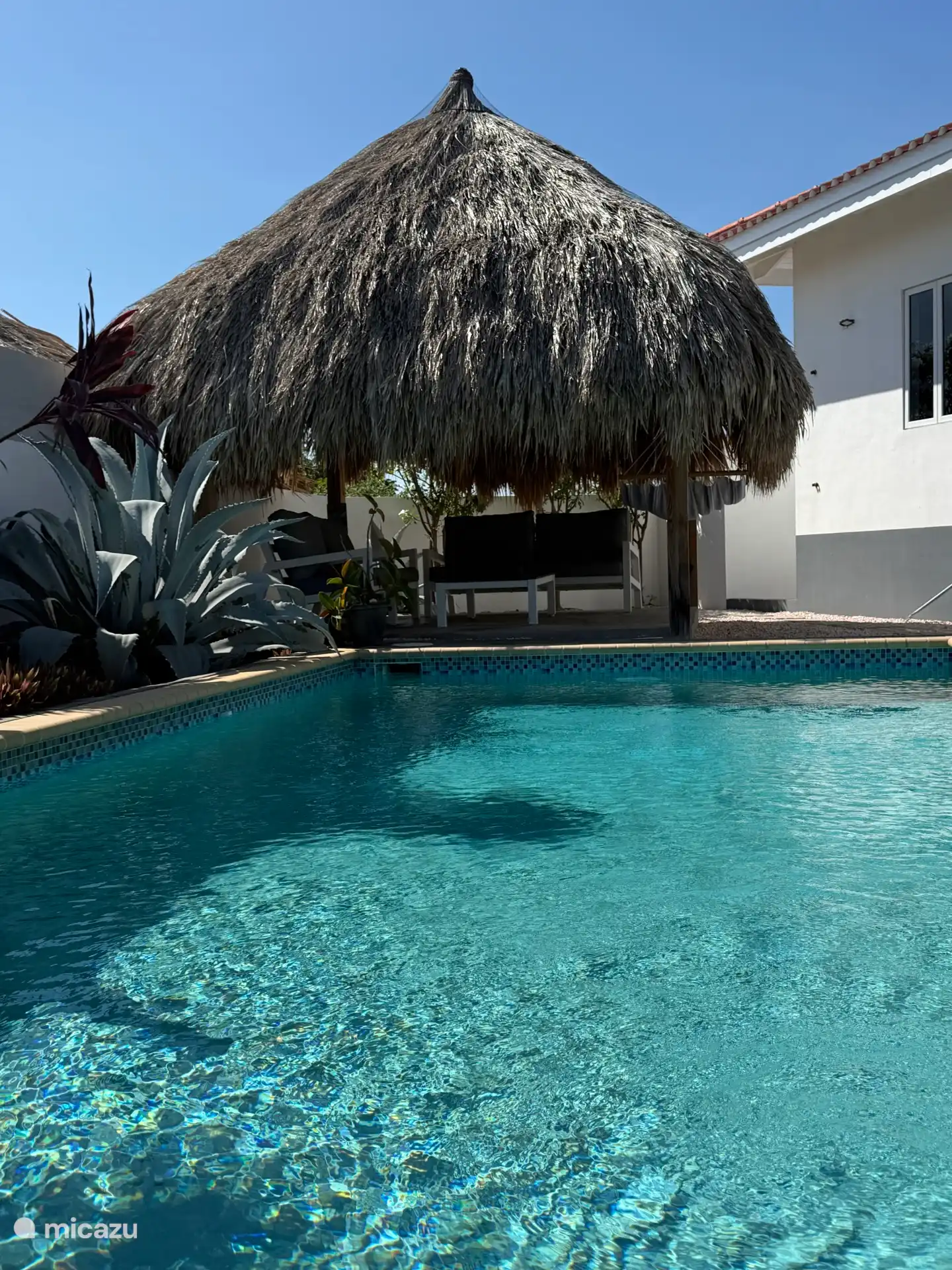 Schwimmbecken hinten