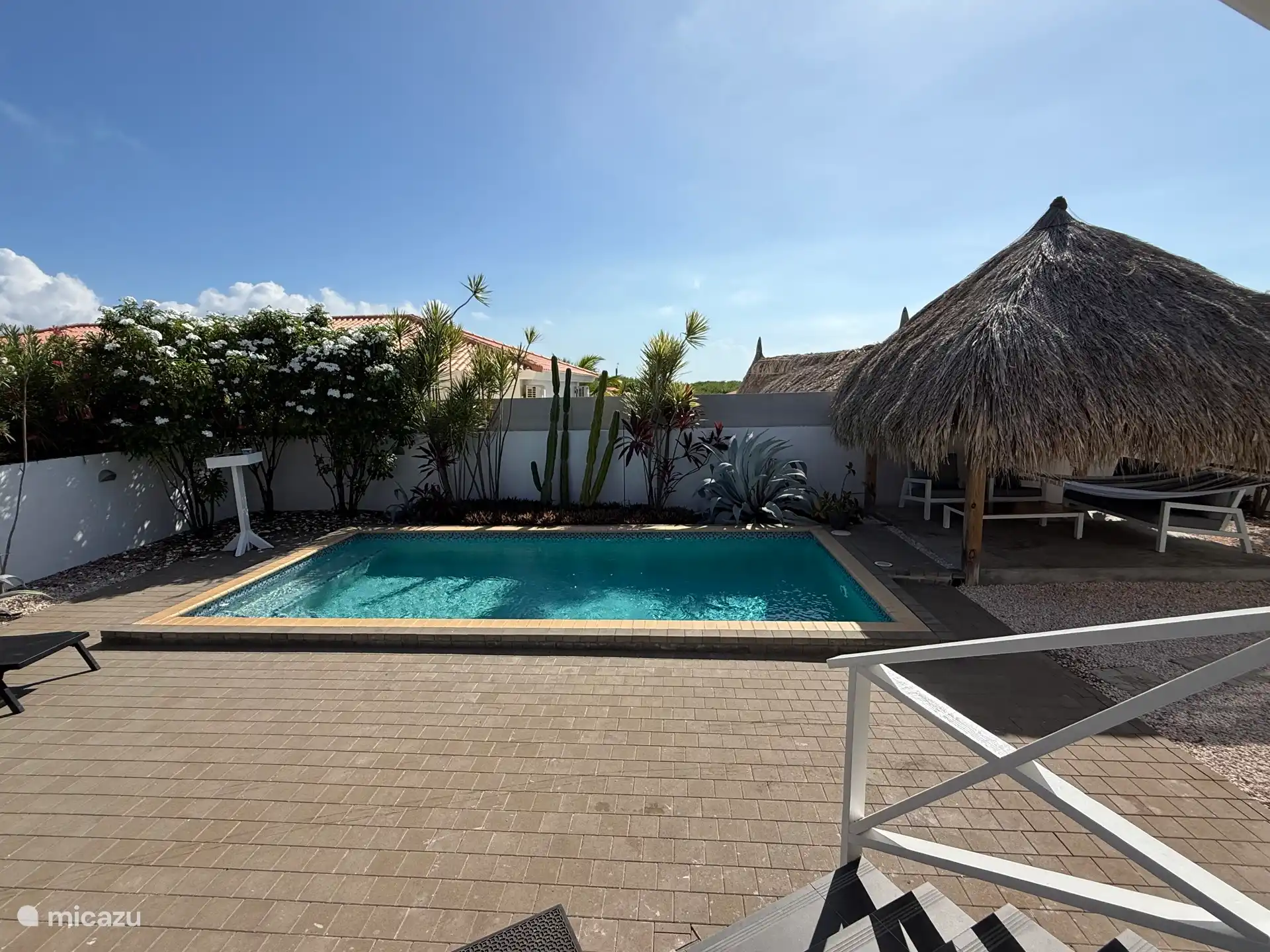 Villa Cas Curadise Poolback