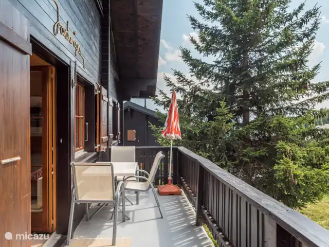 Location de Vacances Suisse, Valais, Bettmeralp, appartement - Jadwiga OG balcon
