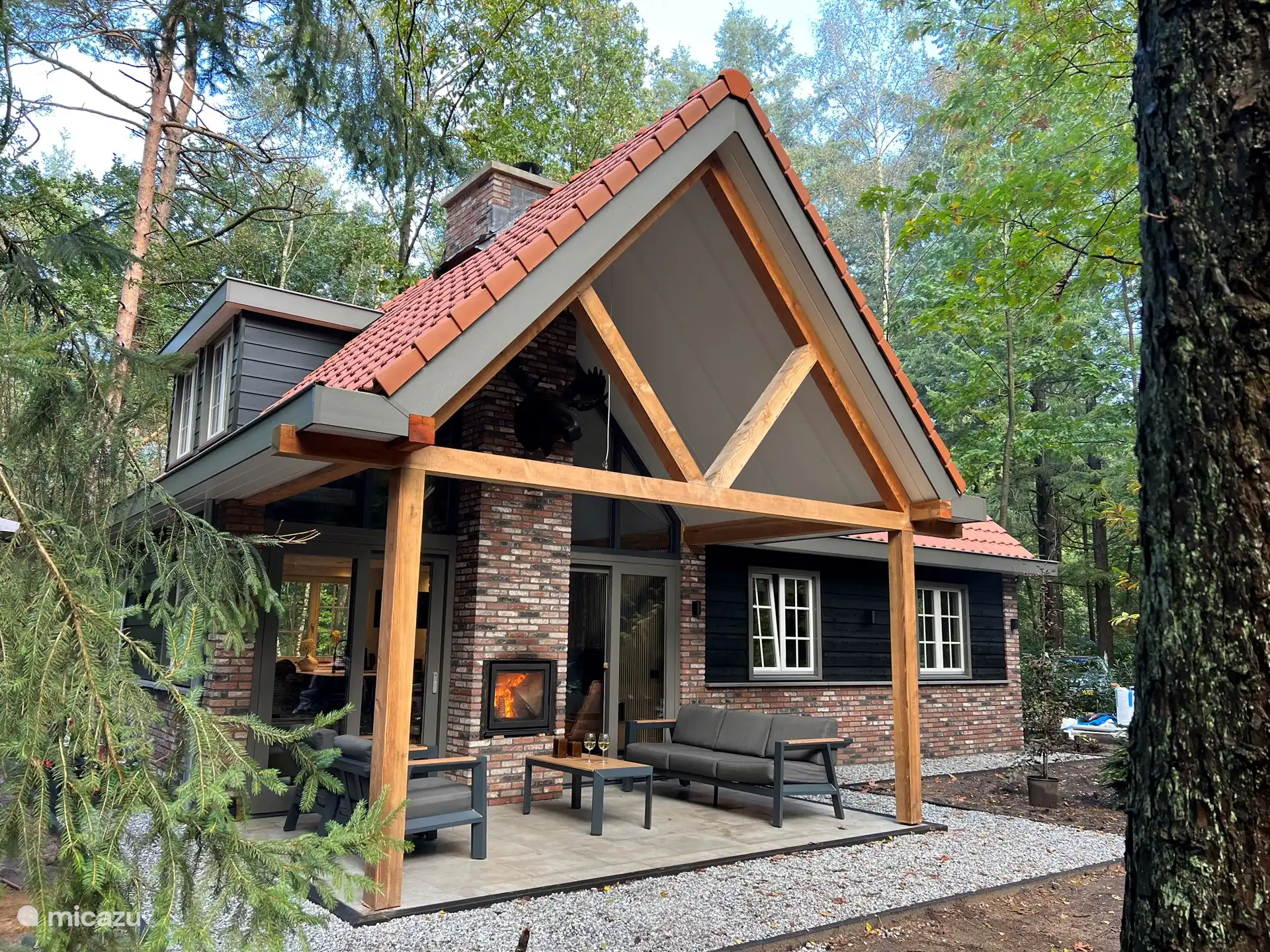 Parcs d'attractions, Pays-Bas, Gueldre, Emst (Epe), maison de vacances Boshuis de Merel