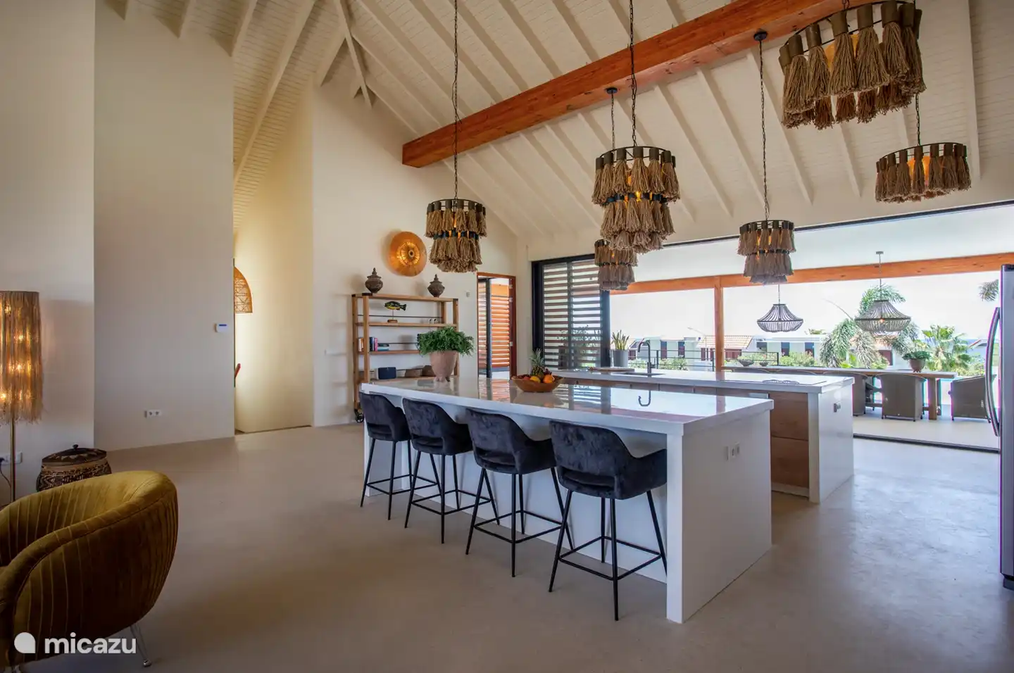 Both cooking islands have