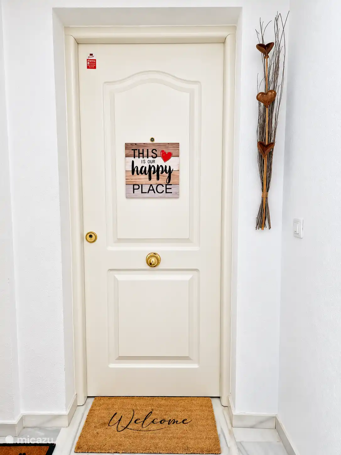 Wohnung vor der Haustür