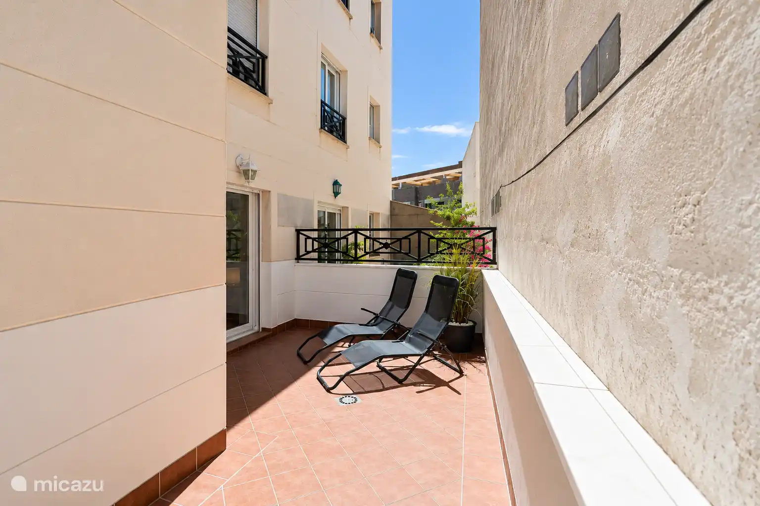 Terrasse hinten