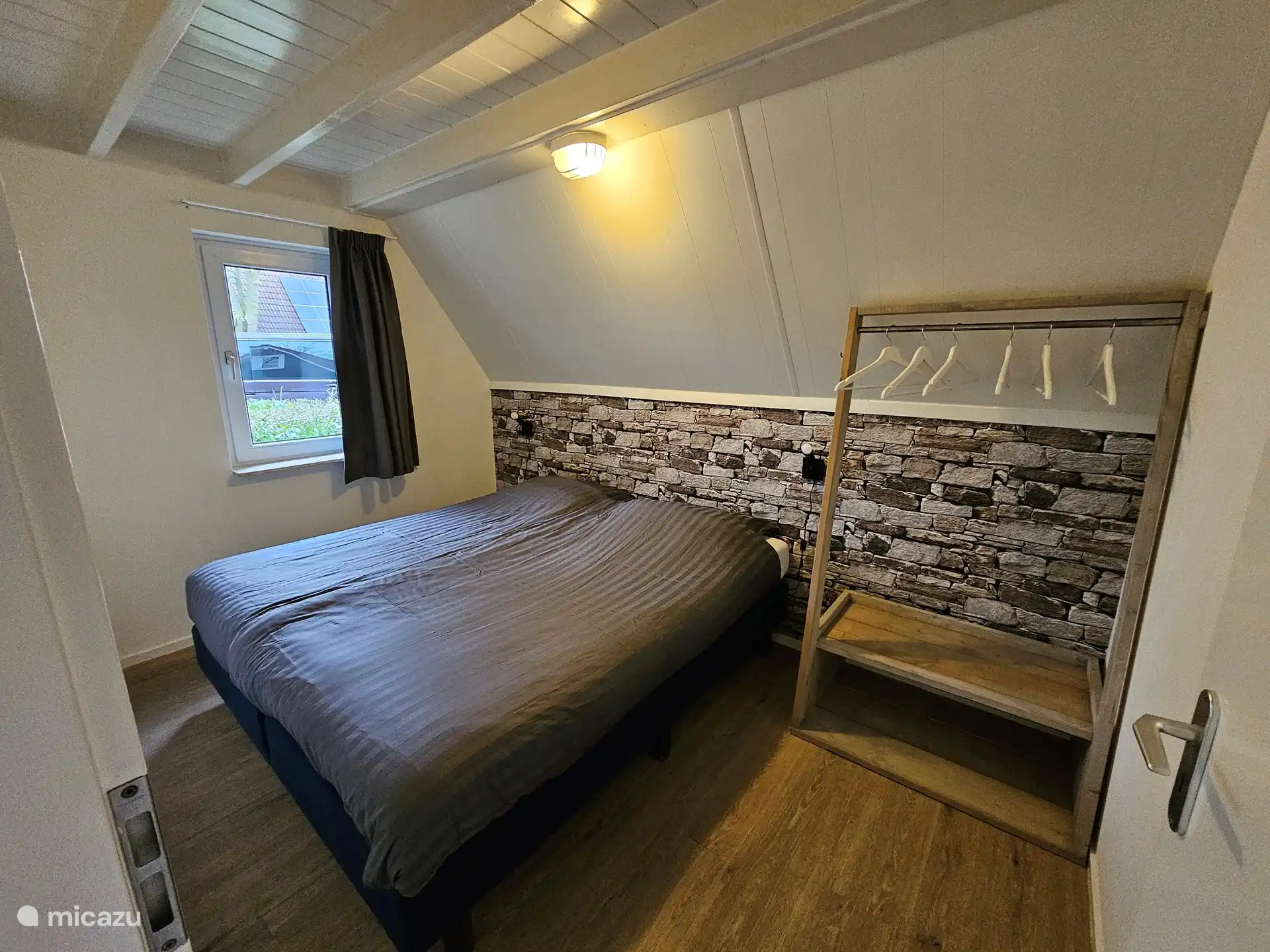 1st bedroom on the ground floor.