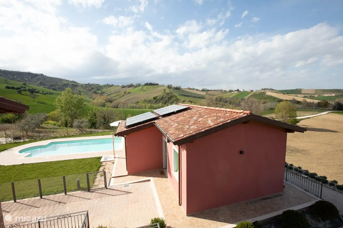 Apartment seen from above