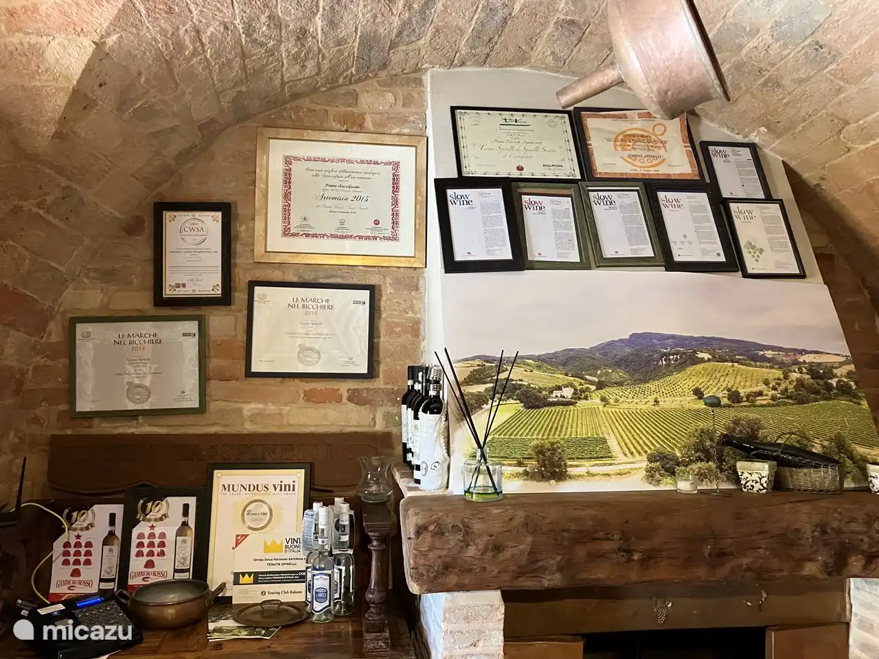 Our basement – Tasting room