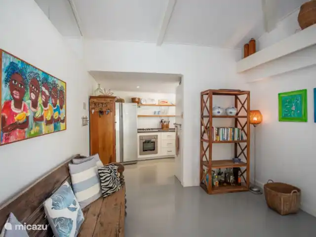 Piscadera Bay Resort 2 | Curaçao, Curaçao-Centre, Piscadera - bungalow séjour avec cuisine ouverte
