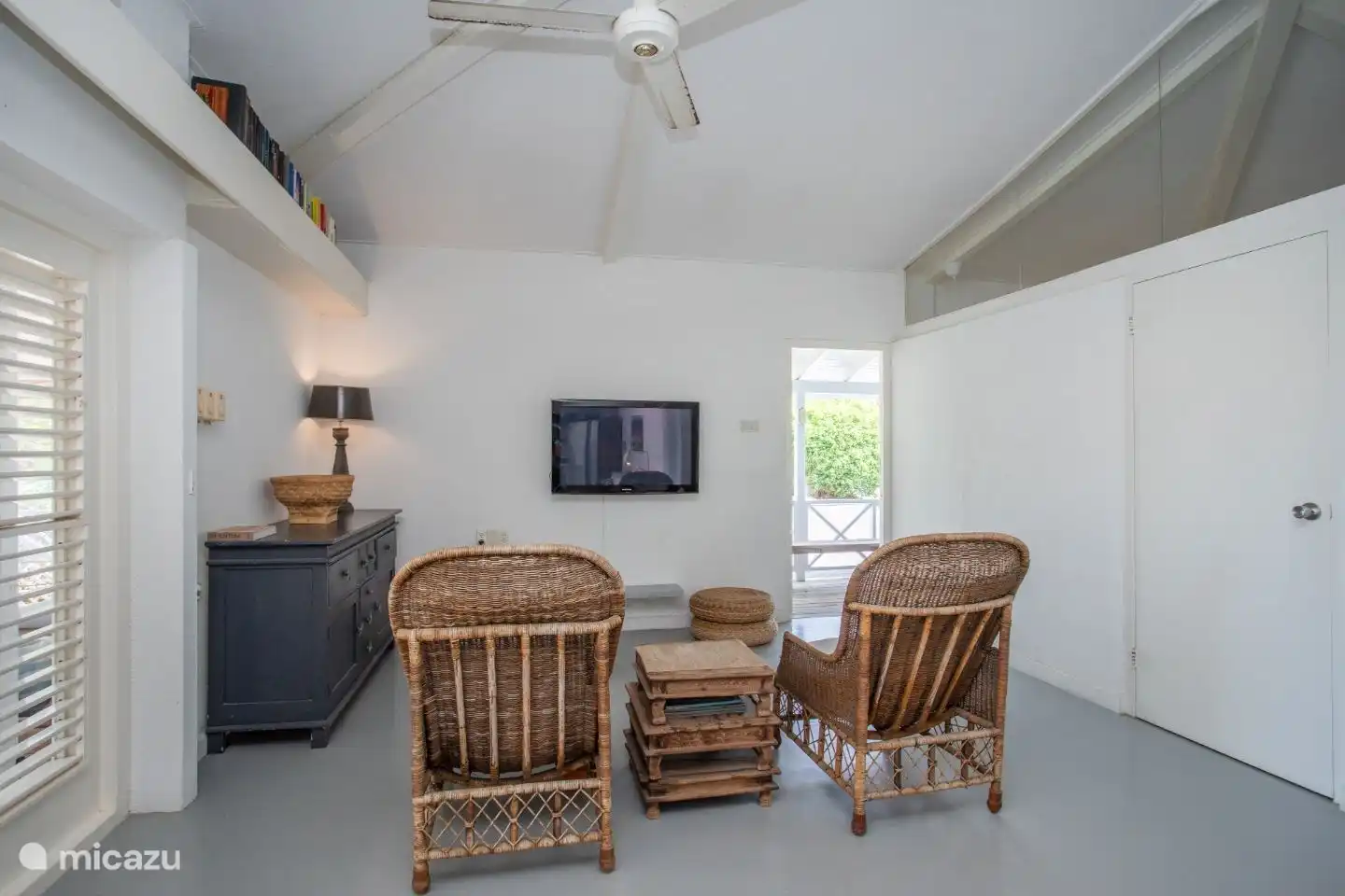 Wohnzimmer mit Smart-TV