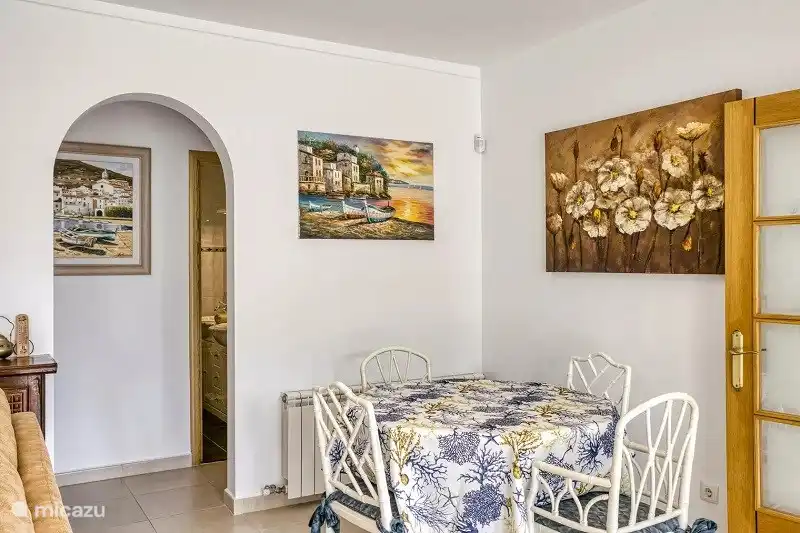 comedor en la sala de estar