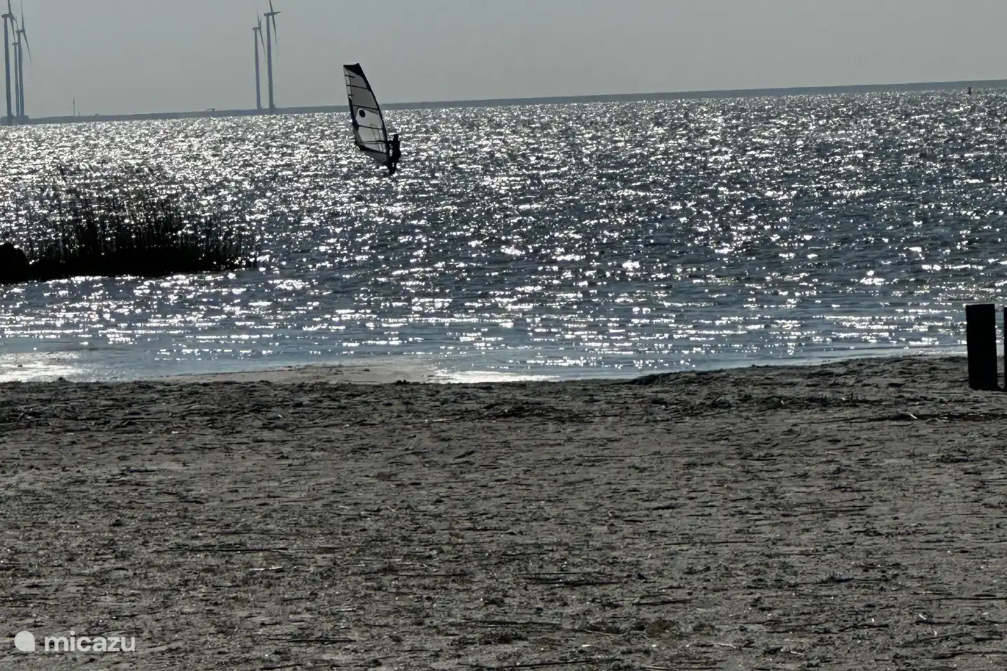 Windsurfen auf dem IJsselmeer.