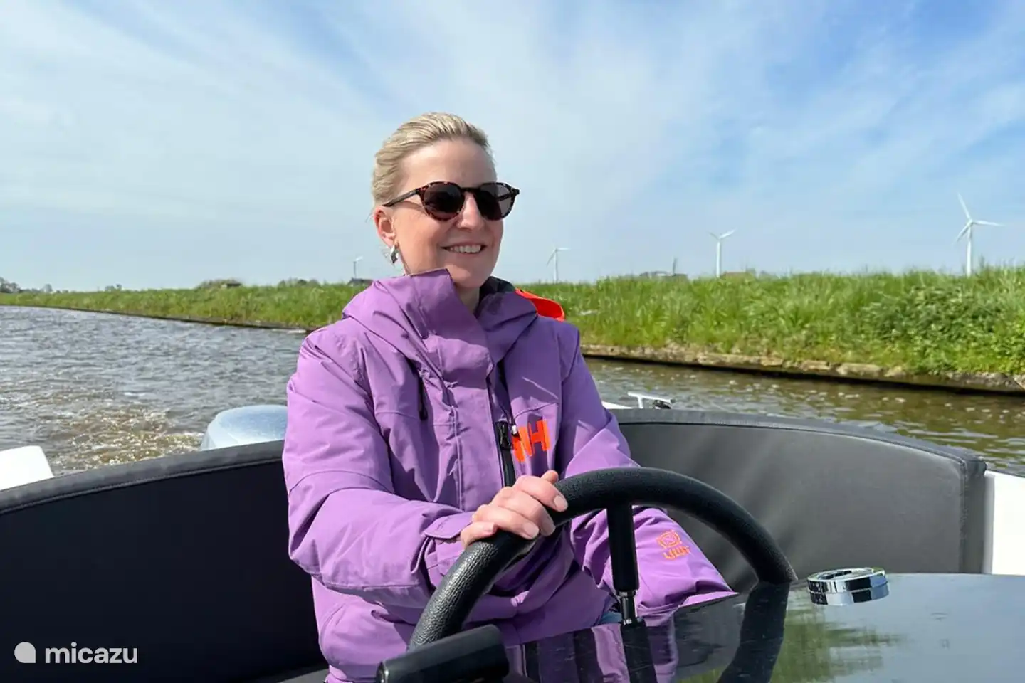 Mieten Sie eine Schaluppe.