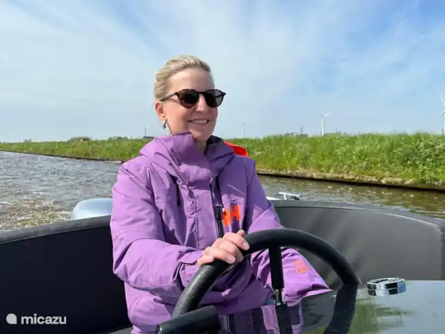 Beachvilla It Langezand huren in Nederland, Friesland, Makkum - villa Huur een sloep.