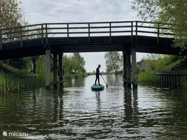 Beachvilla It Langezand huren in Nederland, Friesland, Makkum - villa Suppen op het park.