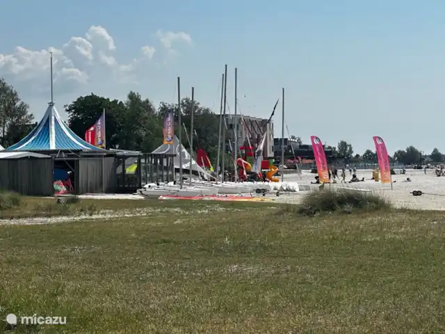 Beachvilla It Langezand huren in Nederland, Friesland, Makkum - villa Strand en boulevard